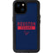 NFL Houston Texans Blue Performance Series iPhone 15 Plus Waterproof Case